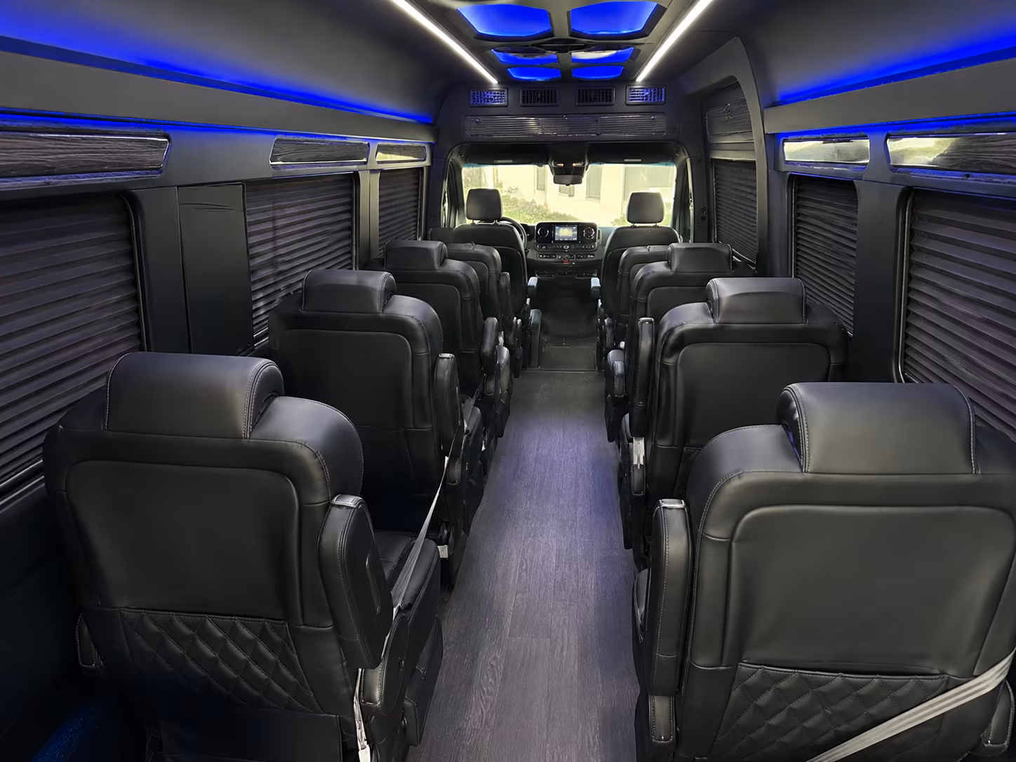 bloomington airport transportation onboard seating