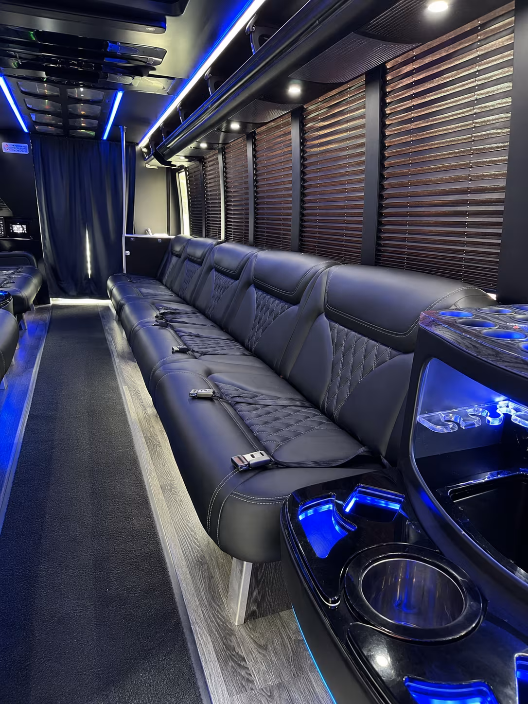 bloomington holiday party bus rental