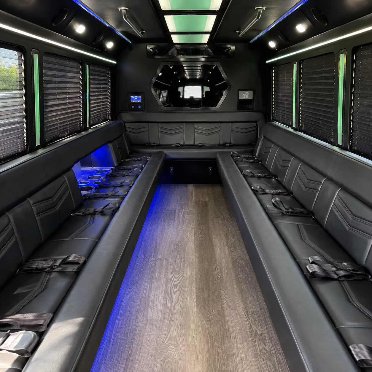bloomington prom party bus rental