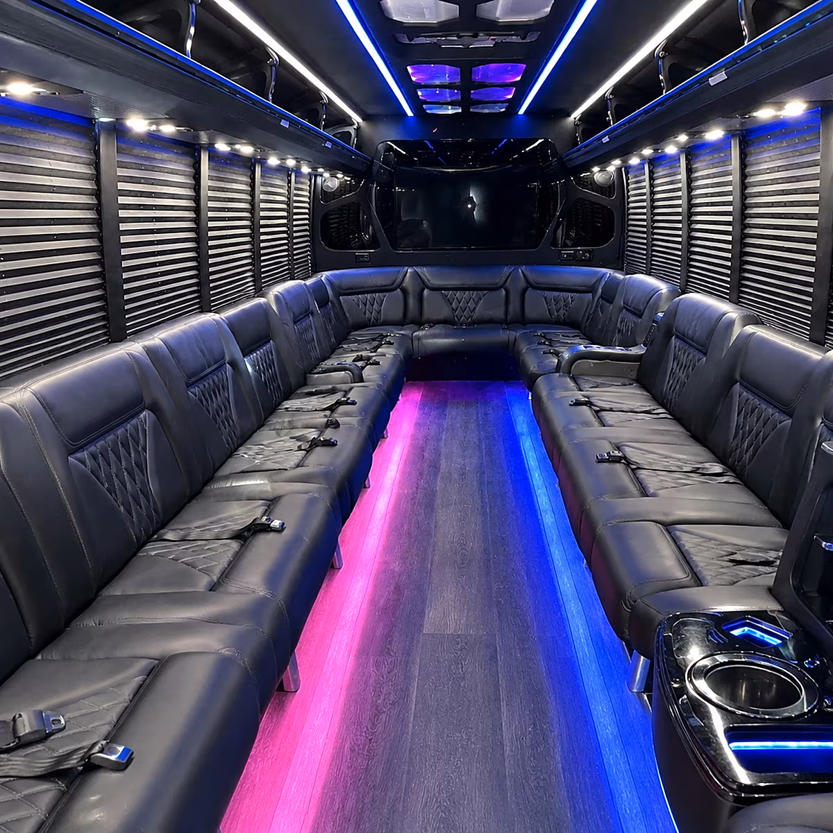bloomington wedding party bus rental
