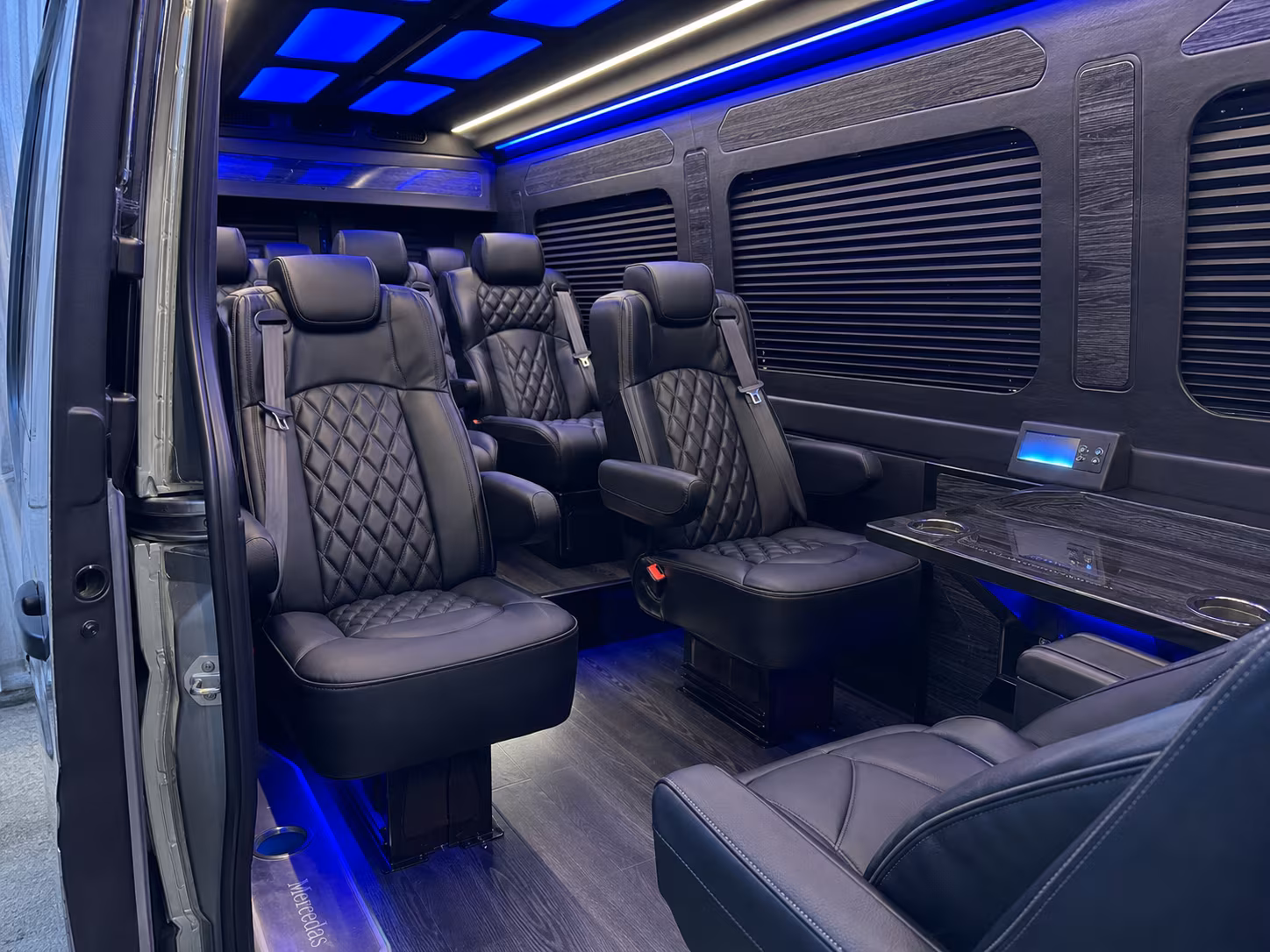 sprinter van transportation for groups and events across bloomington